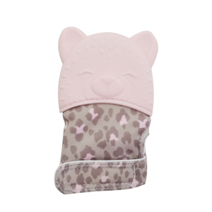 OEM&ODM Leopard baby molar silicone gloves