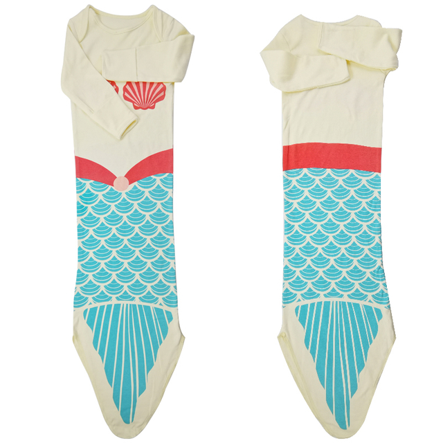 OEM&ODM Siamese cartoon mermaid shark costume