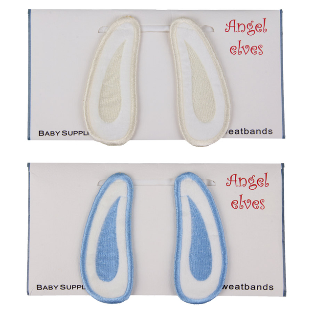 Personalised baby sweat towel with rabbit ear