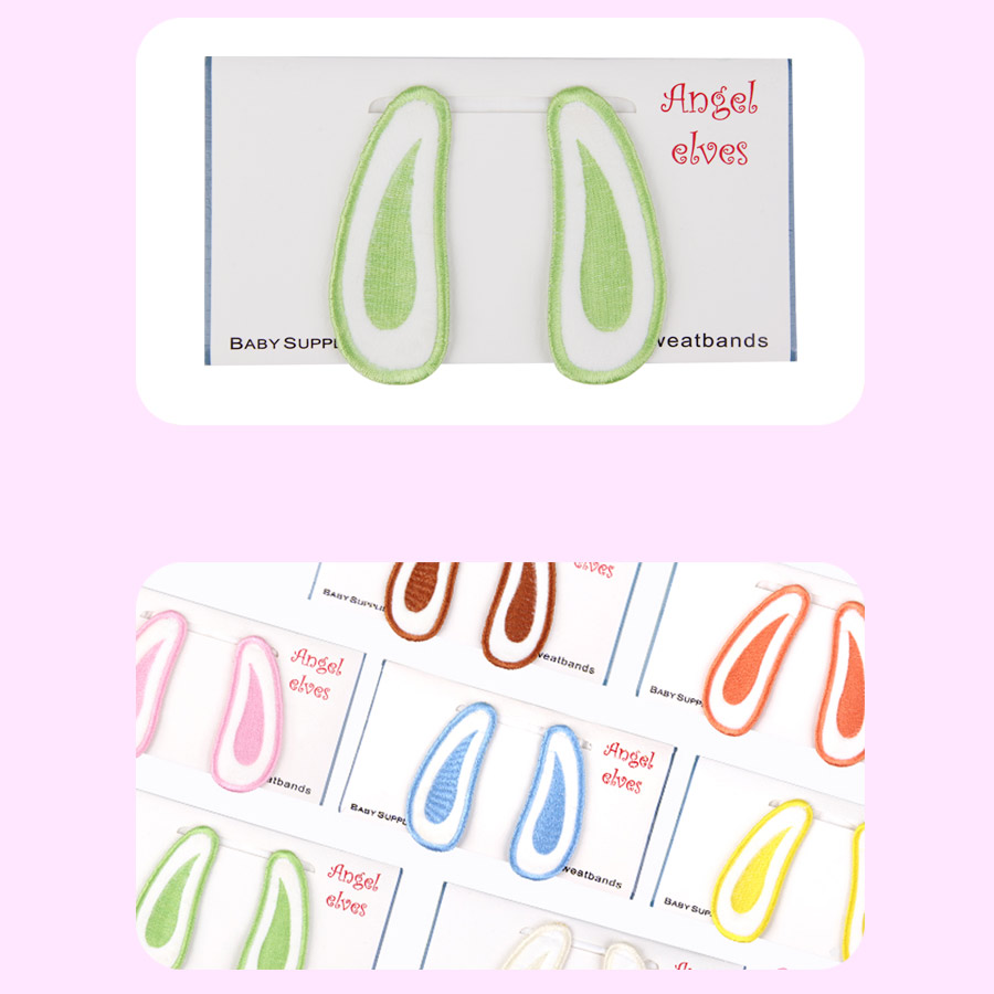 Personalised baby sweat towel with rabbit ear