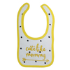 OEM&ODM Pure cotton embroidery custom bib