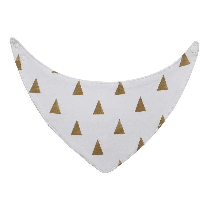 OEM&ODM Cotton printed triangle scarf