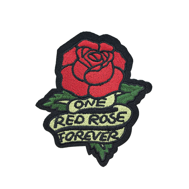 Cartoon embroidered patch