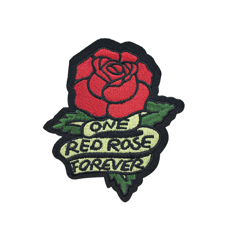 Cartoon embroidered patch