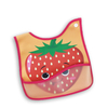 Cute waterproof PU baby bibs fruit pattern