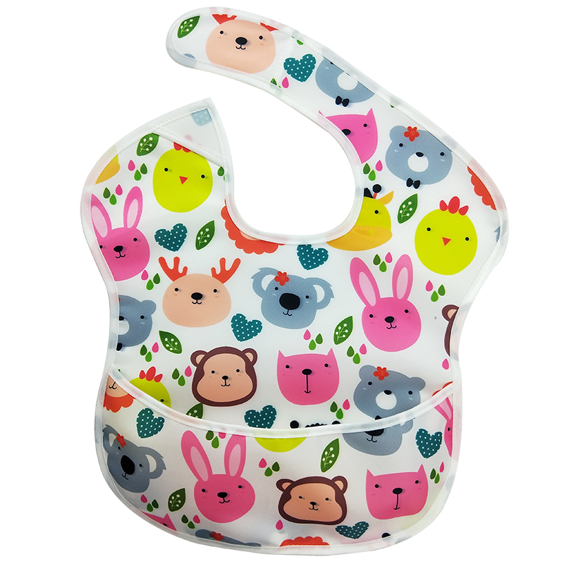 Best waterproof and anti-dirty beautiful printed bib