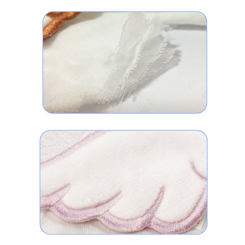 4-layer embroidered baby sweat towel