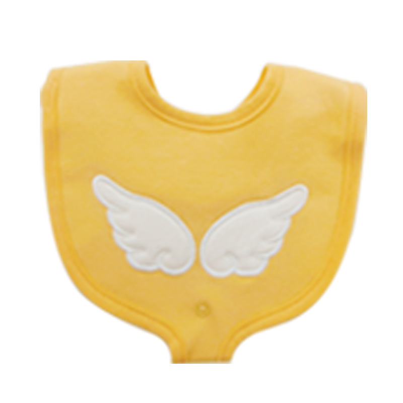 Smooth and comfortable embroidery baby bib