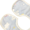 Universal 360°rotation soft cotton sand bibs for babies