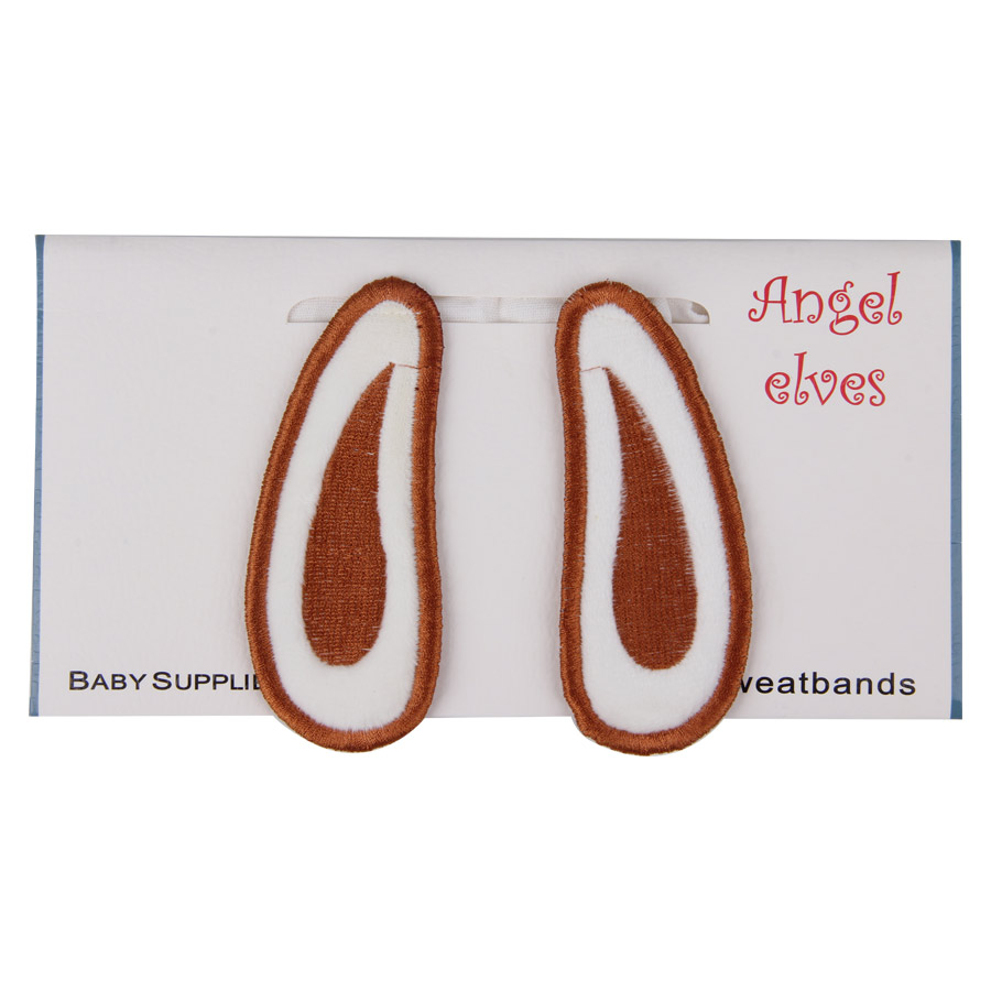 Personalised baby sweat towel with rabbit ear