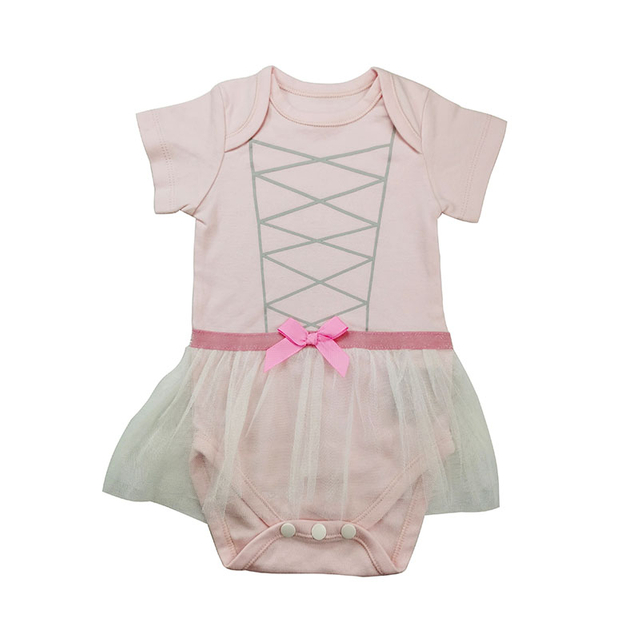 OEM ODM Baby Lace skirt Climbing Bodysuit