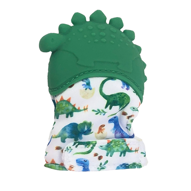 OEM&ODM Dinosaur baby molar silicone gloves