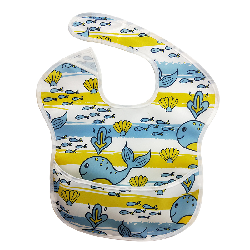 Best waterproof and anti-dirty beautiful printed bib