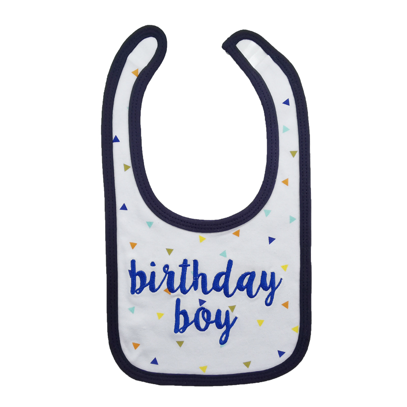 OEM&ODM Pure cotton embroidery custom bib