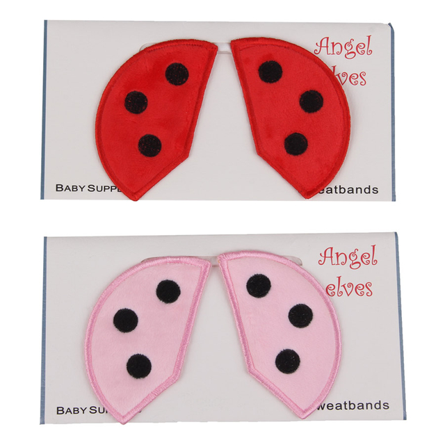 Best baby sweat towel with ladybirds pattern