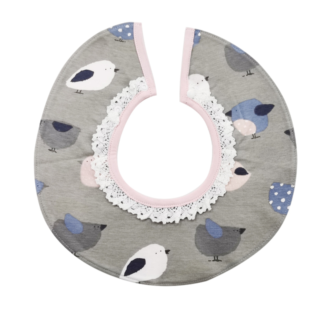 OEM&ODM Pure cotton waterproof lace bib
