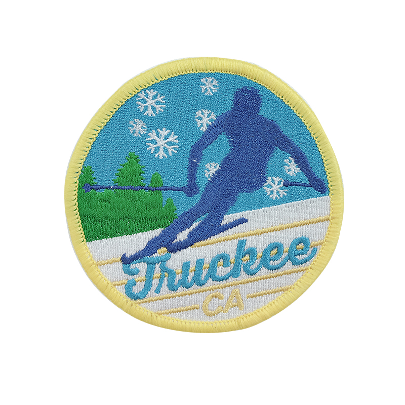 Cartoon embroidered patch