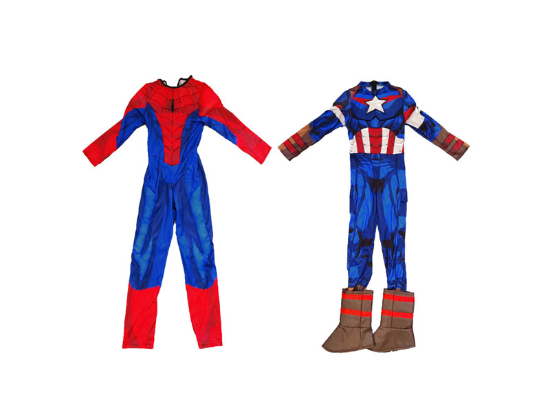 Spiderman cos clothing, accept OEM&ODM customization