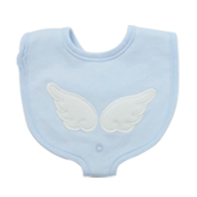 Smooth and comfortable embroidery baby bib