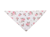 Cotton print triangle scarf