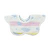 Universal 360°rotation soft cotton sand bibs for babies
