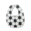 OEM&ODM Baby football fruit snack pattern cotton bib