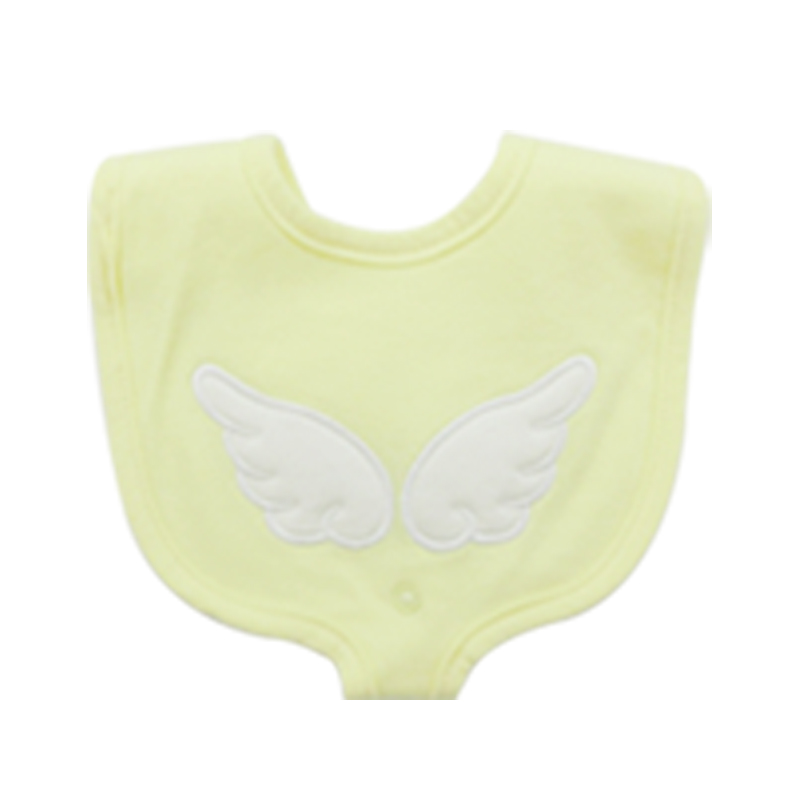 Smooth and comfortable embroidery baby bib