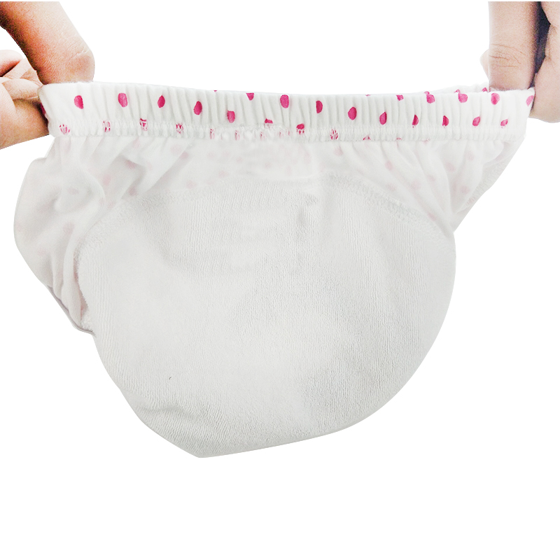 Washable diaper cloth training pants for baby