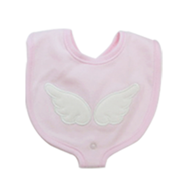 Smooth and comfortable embroidery baby bib