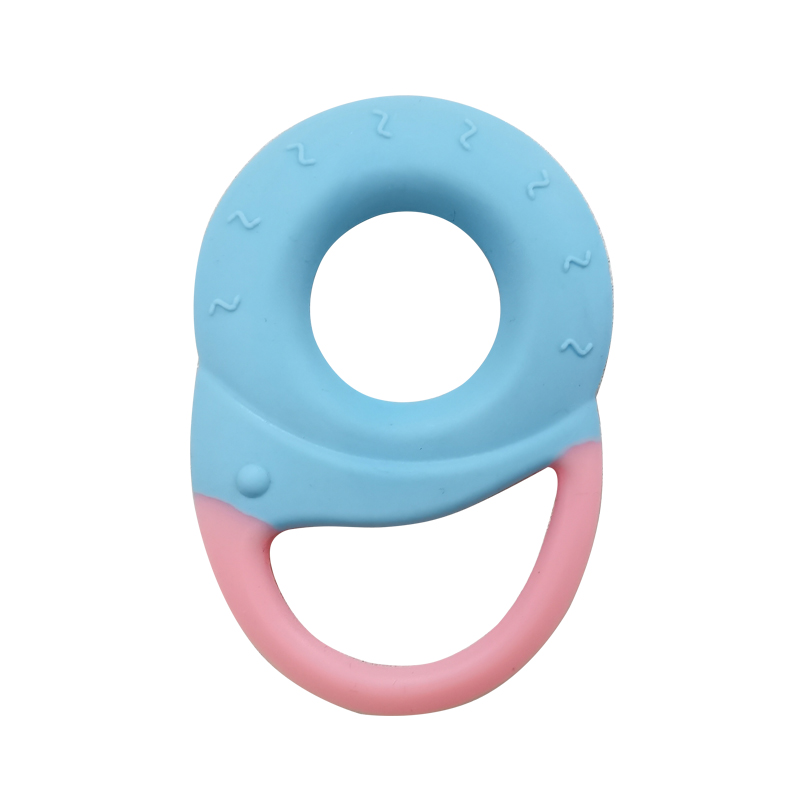 Frog flower baby molar toy