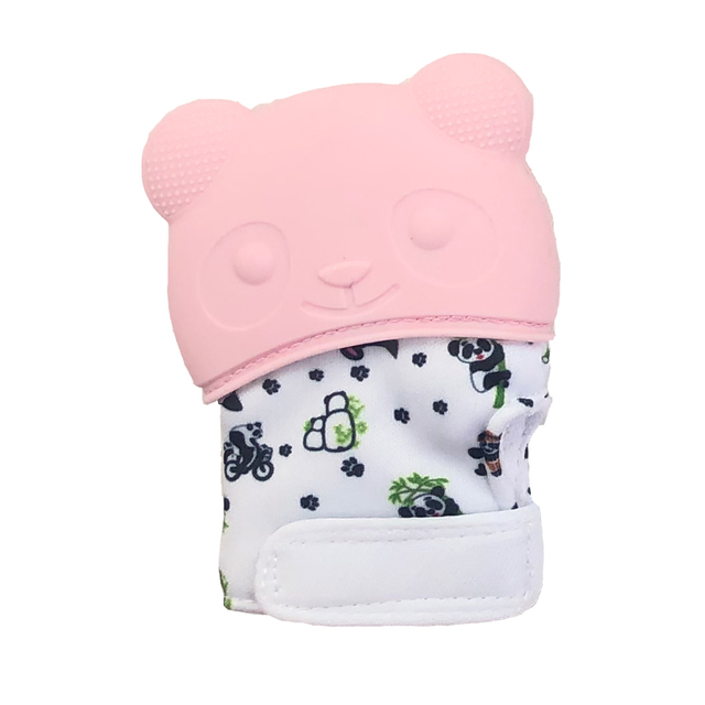 OEM&ODM Panda baby molar silicone gloves