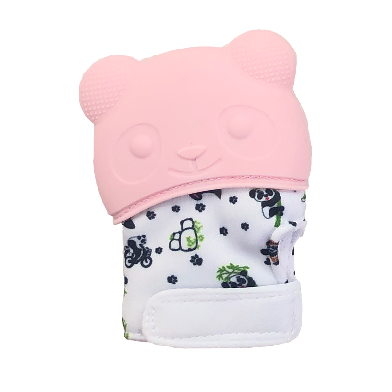 OEM&ODM Panda baby molar silicone gloves